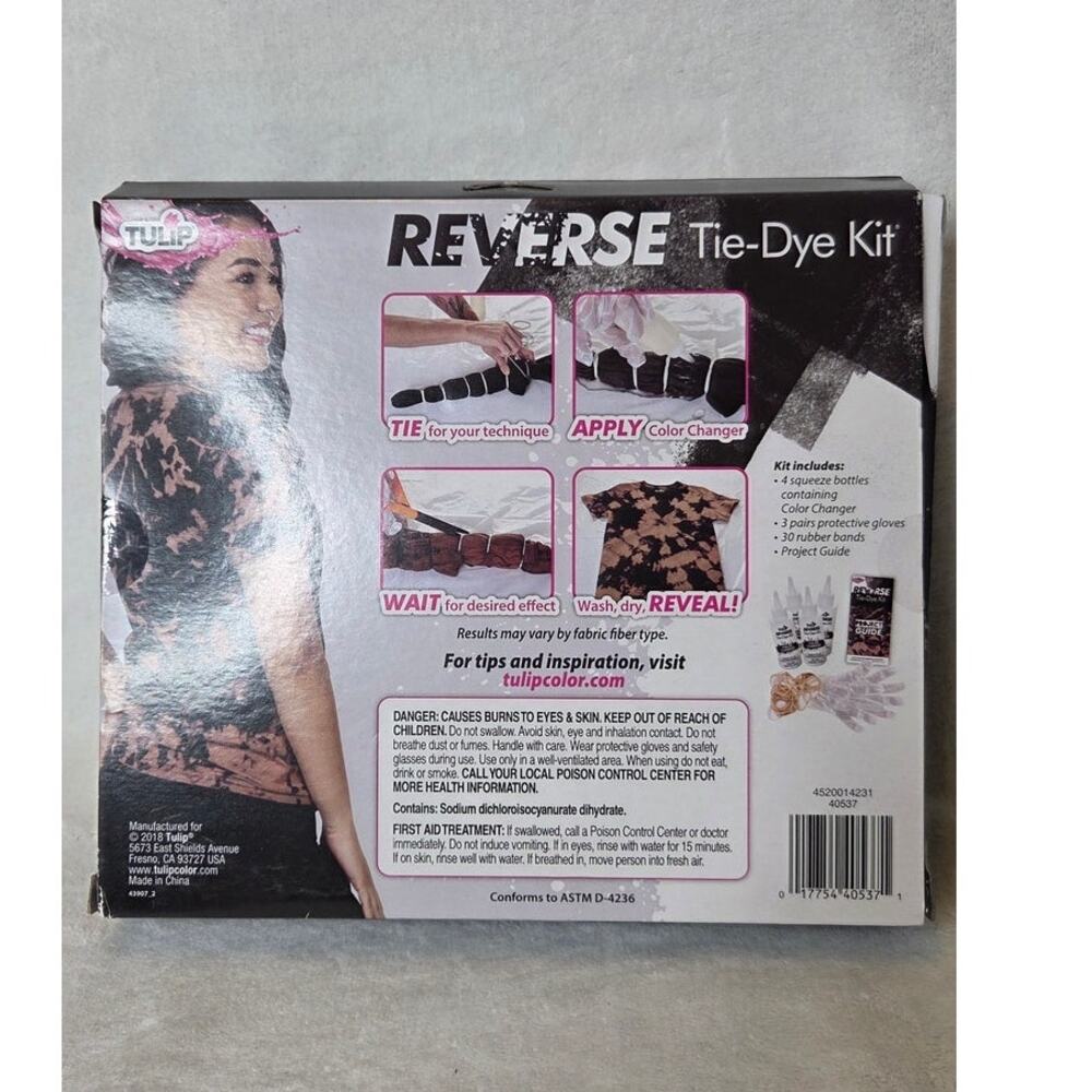 Tulip Reverse Tie-Dye Kit - Picture 2 of 6